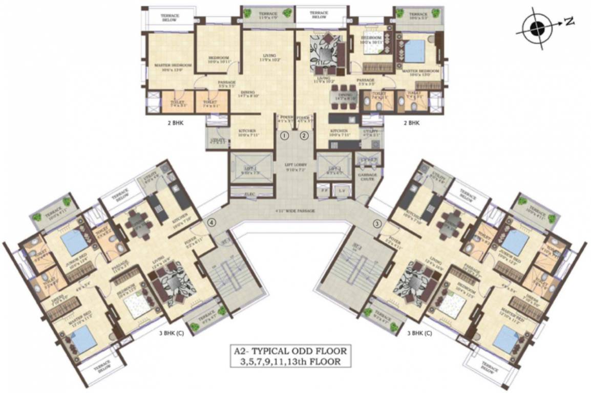 Images for Cluster Plan of Mahindra Antheia