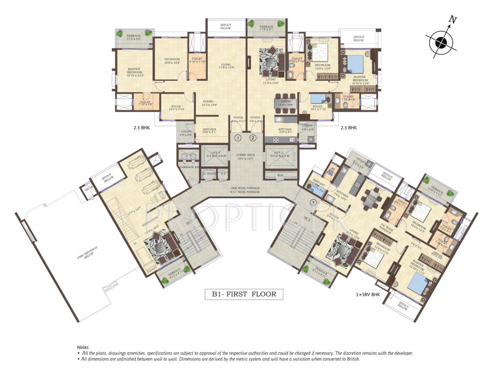 Images for Cluster Plan of Mahindra Antheia
