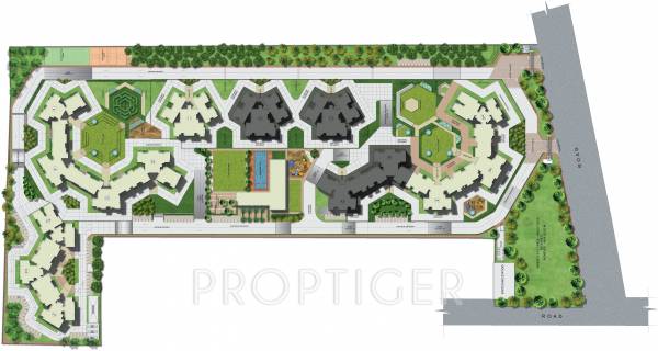 Images for Layout Plan of Mahindra Antheia Images for Layout Plan of Mahindra Antheia