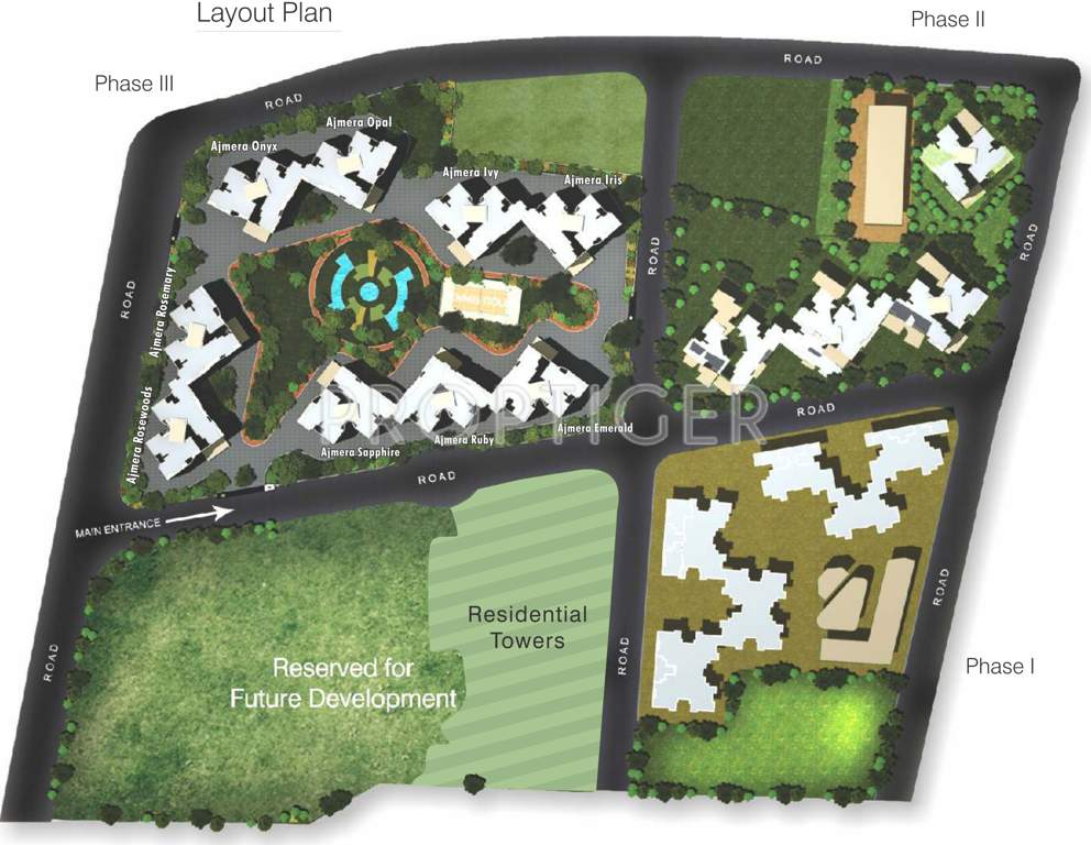 Images for Master Plan of Ajmera Emerald