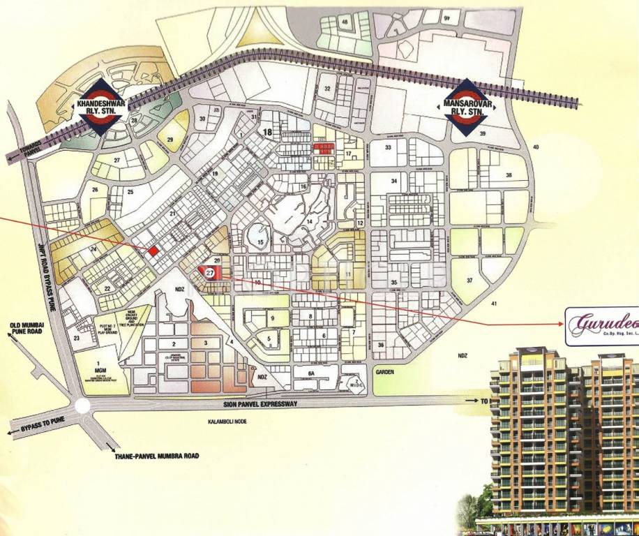 Images for Location Plan of SRB Gurudeo CHS