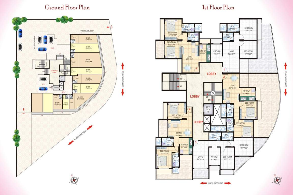 Images for Cluster Plan of Ganesha Sai Nakshatra