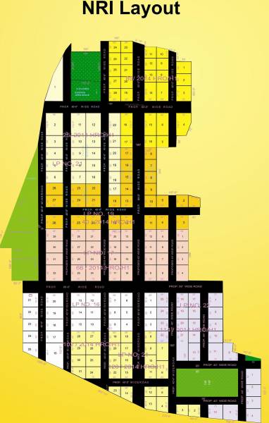 Images for Layout Plan of Fortune NRI Township