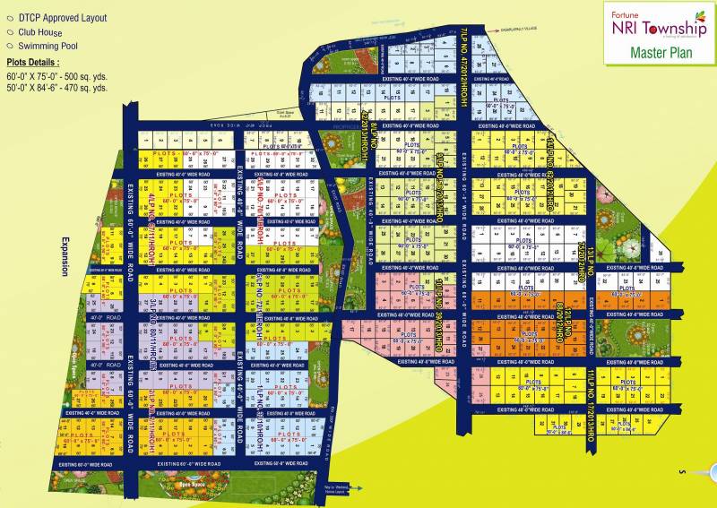 Images for Layout Plan of Fortune NRI Township