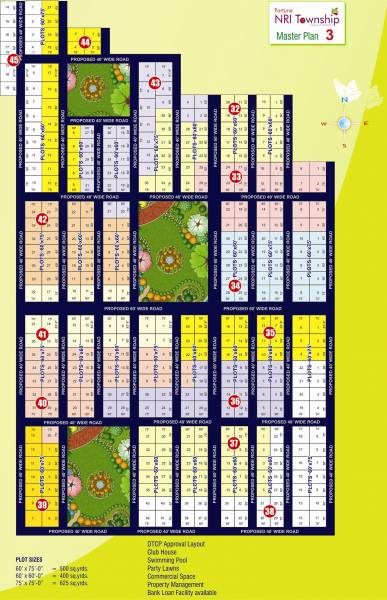 Images for Layout Plan of Fortune NRI Township