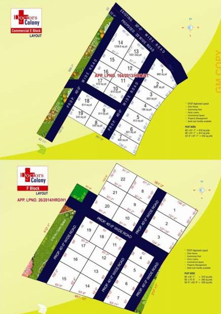 Images for Layout Plan of Fortune Infra Developers Doctors Colony