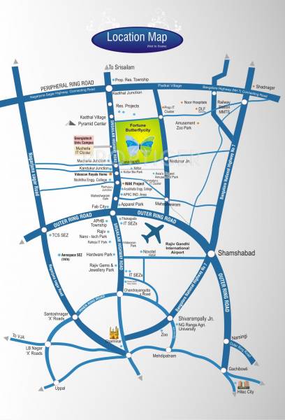 Images for Location Plan of Fortune Infra Developers Doctors Colony Images for Location Plan of Fortune Infra Developers Doctors Colony