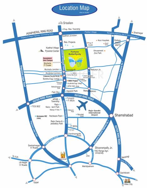 Images for Location Plan of Fortune Infra Developers Times 1 Images for Location Plan of Fortune Infra Developers Times 1