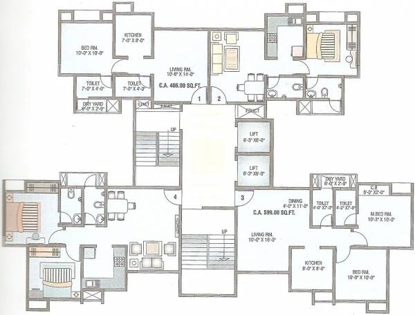 Images for Cluster Plan of Ideal Pristine Tower