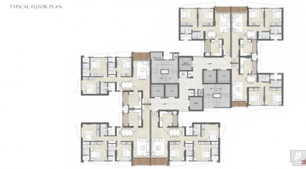  radiance Tower C Cluster Plan