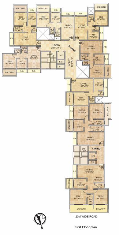 Images for Cluster Plan of Platinum Palazzo