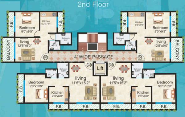 Images for Cluster Plan of Sapphire Gods Gift