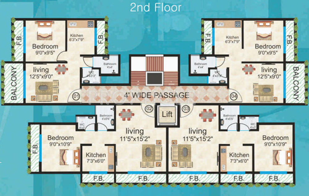 Images for Cluster Plan of Sapphire Gods Gift