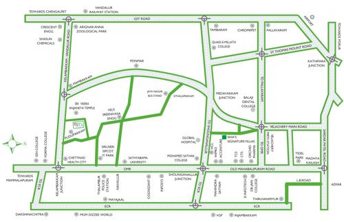  mia-villas Images for Location Plan of Isha Mia Villas