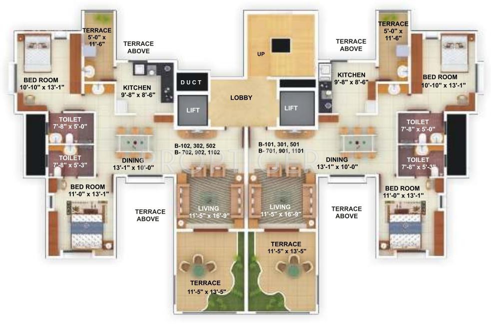 Images for Cluster Plan of Ambiience Greendale