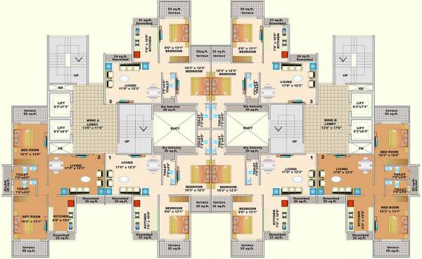 Images for Cluster Plan of Kamdhenu Lifespaces Oaklands