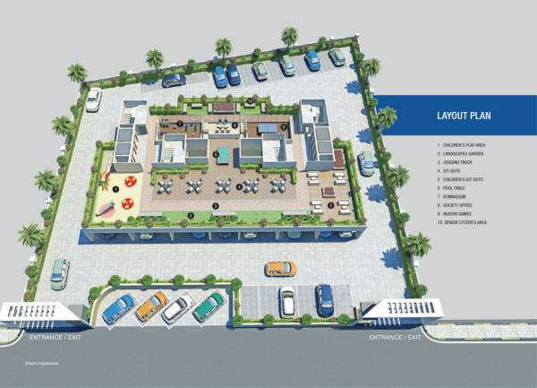 Images for Layout Plan of Kamdhenu Lifespaces Oaklands