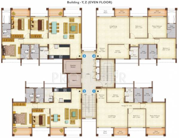 Images for Cluster Plan of Peninsula Ashok Meadows