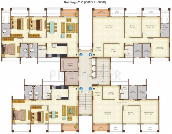 Images for Cluster Plan of Peninsula Ashok Meadows