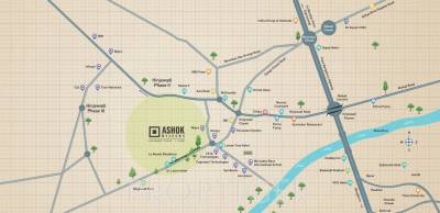 Images for Location Plan of Peninsula Ashok Meadows