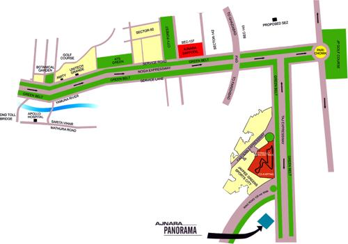 Images for Location Plan of Ajnara Vice Royale vice-royale Images for Location Plan of Ajnara Vice Royale