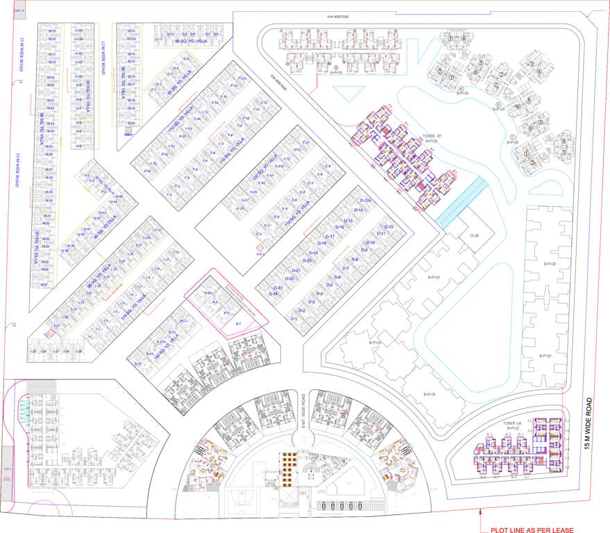  vice royale Images for Master Plan of Ajnara Vice Royale