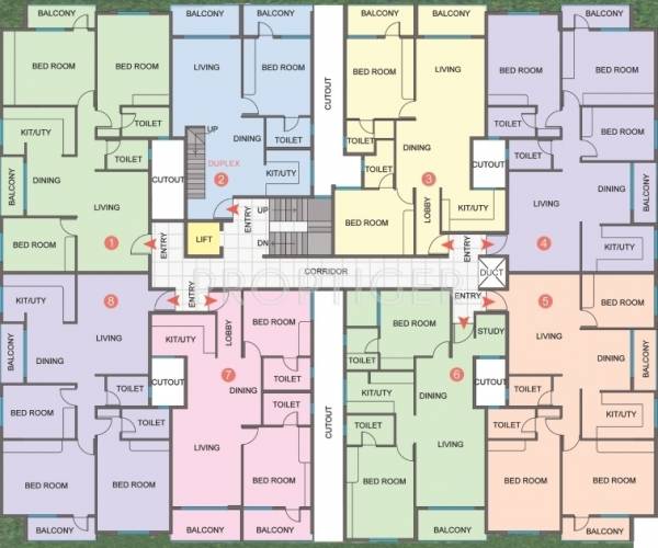 Images for Cluster Plan of Sai Lavender