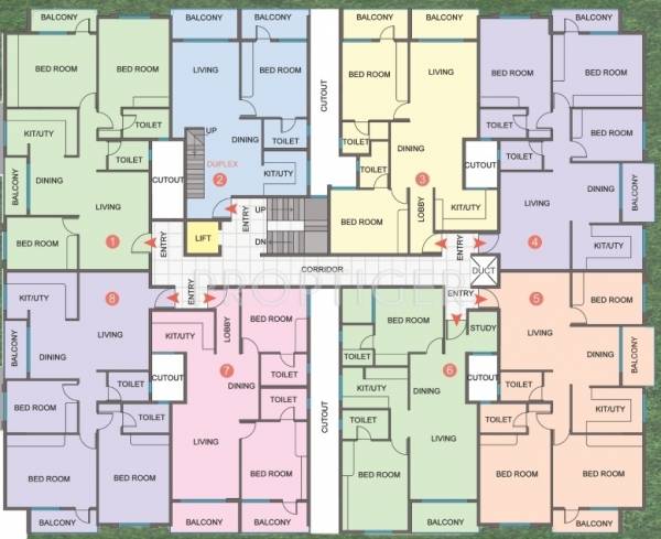Images for Cluster Plan of Sai Lavender