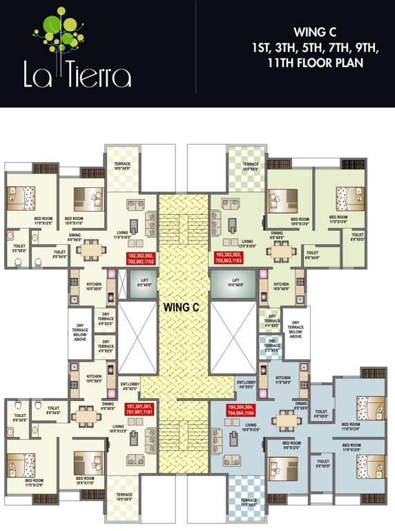  la tierra Images for Cluster Plan of Shriram La Tierra