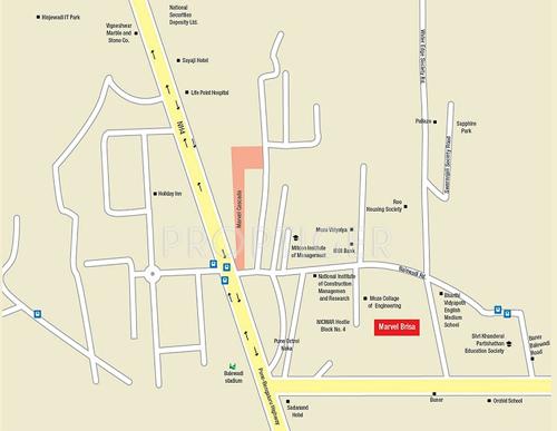  brisa Images for Location Plan of Marvel Brisa