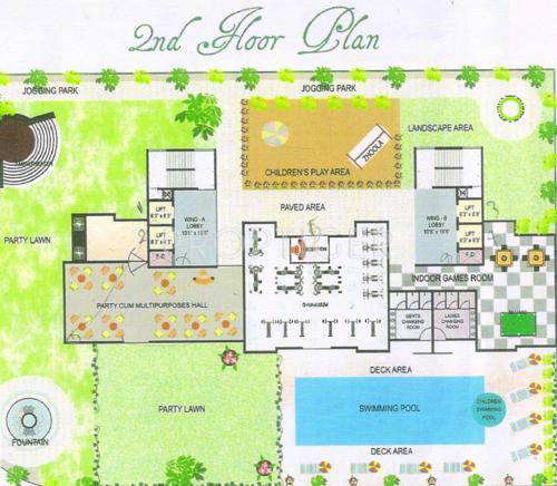 Images for Cluster Plan of Shanti Green Palms