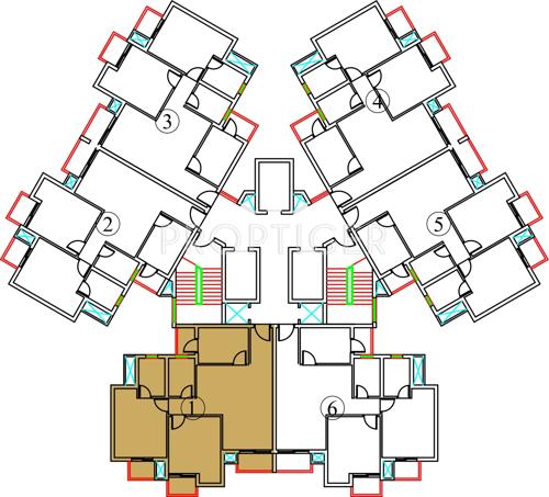 Images for Cluster Plan of ATS Allure allure Images for Cluster Plan of ATS Allure