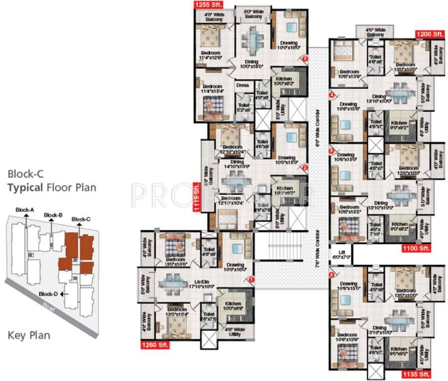  sreshta Images for Cluster Plan of Pavani Sreshta