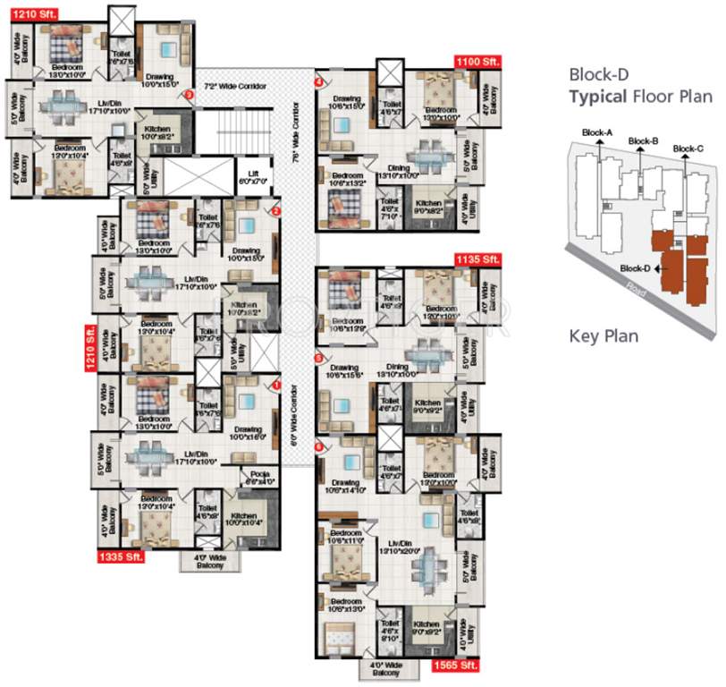  sreshta Images for Cluster Plan of Pavani Sreshta