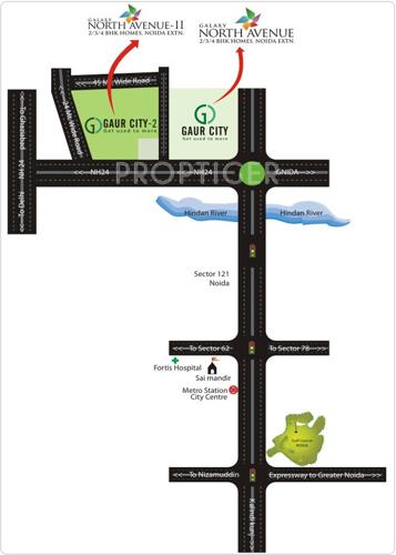  north-avenue-ii Images for Location Plan of Galaxy North Avenue II