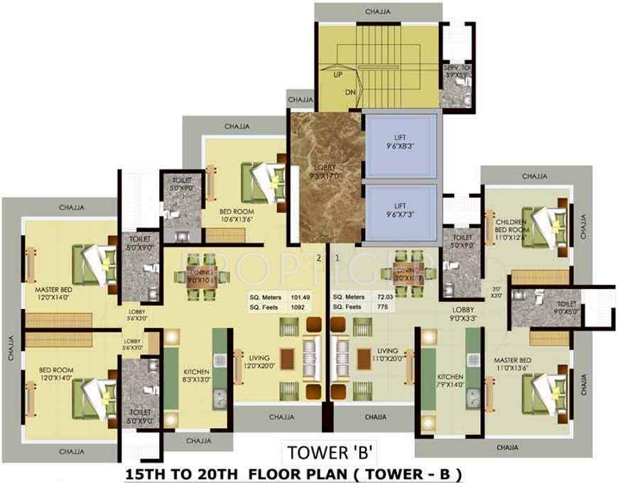  akshay Images for Cluster Plan of Mayfair Akshay