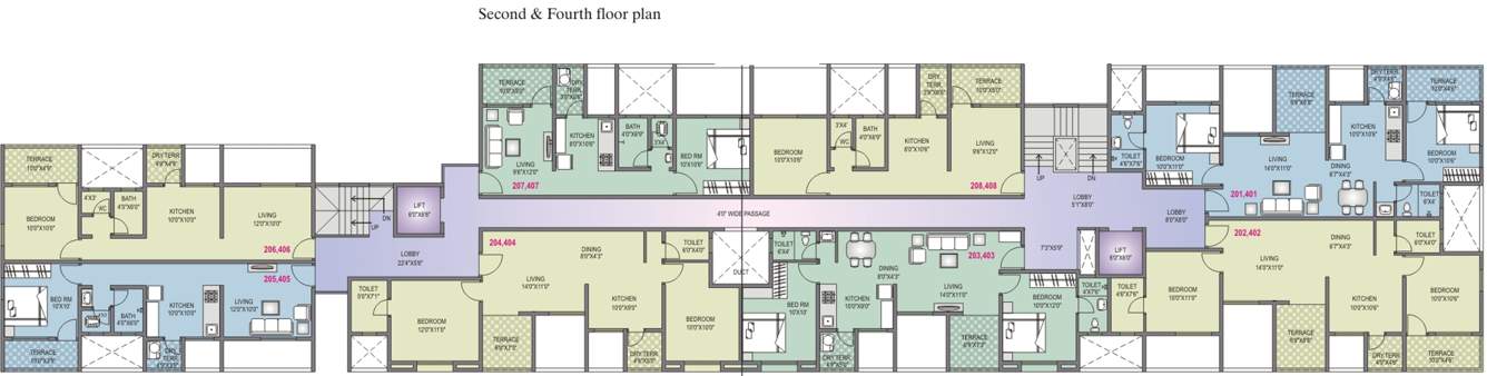  meadows Images for Cluster Plan of Nisarg Meadows