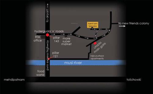 Images for Location Plan of Rami Reddy Laxmi Ram Splendor
