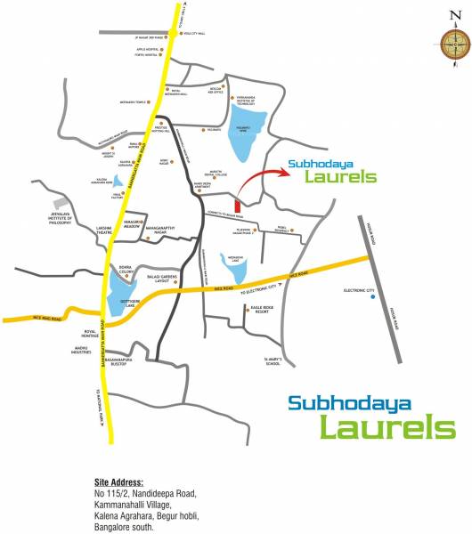 Images for Location Plan of Subhodayaraga Laurels