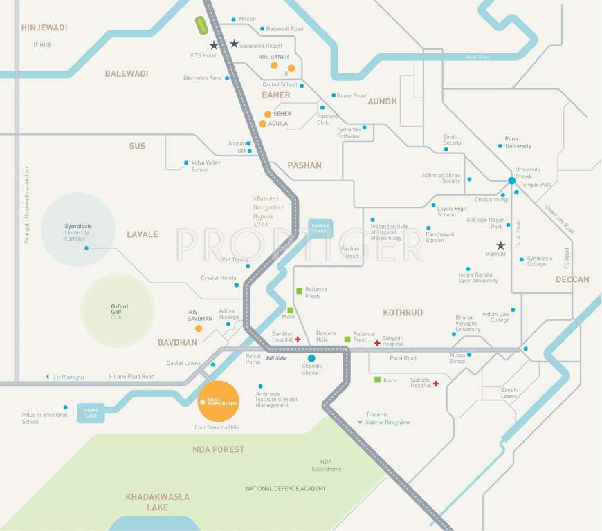  songbirds Images for Location Plan of Skyi Songbirds