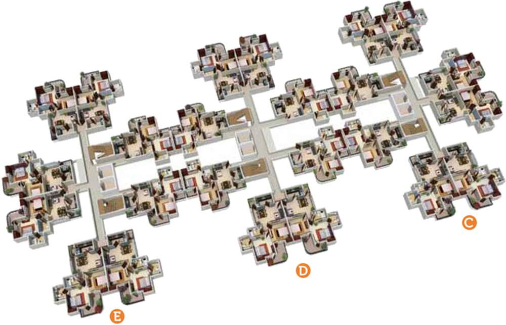  mi citihomes Images for Cluster Plan of Stellar MI Citihomes