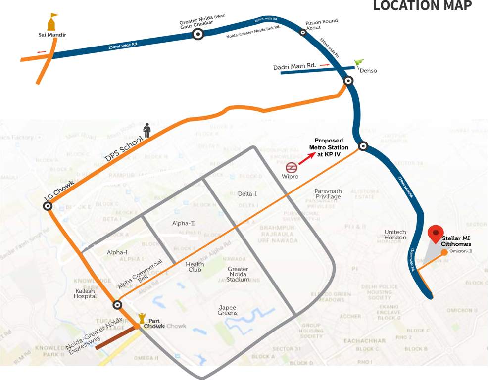  mi citihomes Images for Location Plan of Stellar MI Citihomes