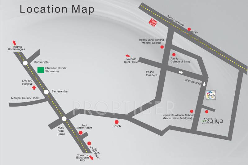 Images for Location Plan of MJ Azaliya