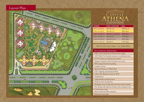 Images for Layout Plan of Capital Athena athena Images for Layout Plan of Capital Athena