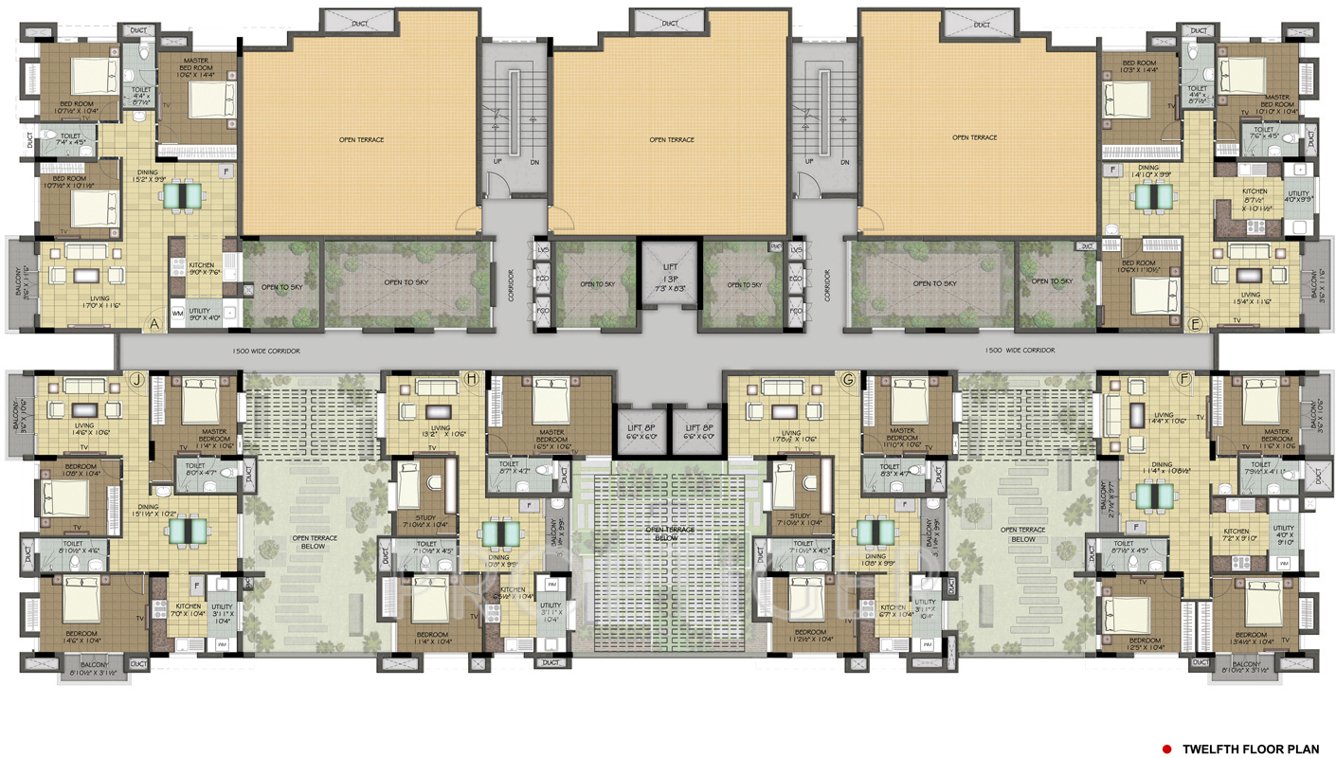 Images for Cluster Plan of Ramaniyam Real Estates Auroville