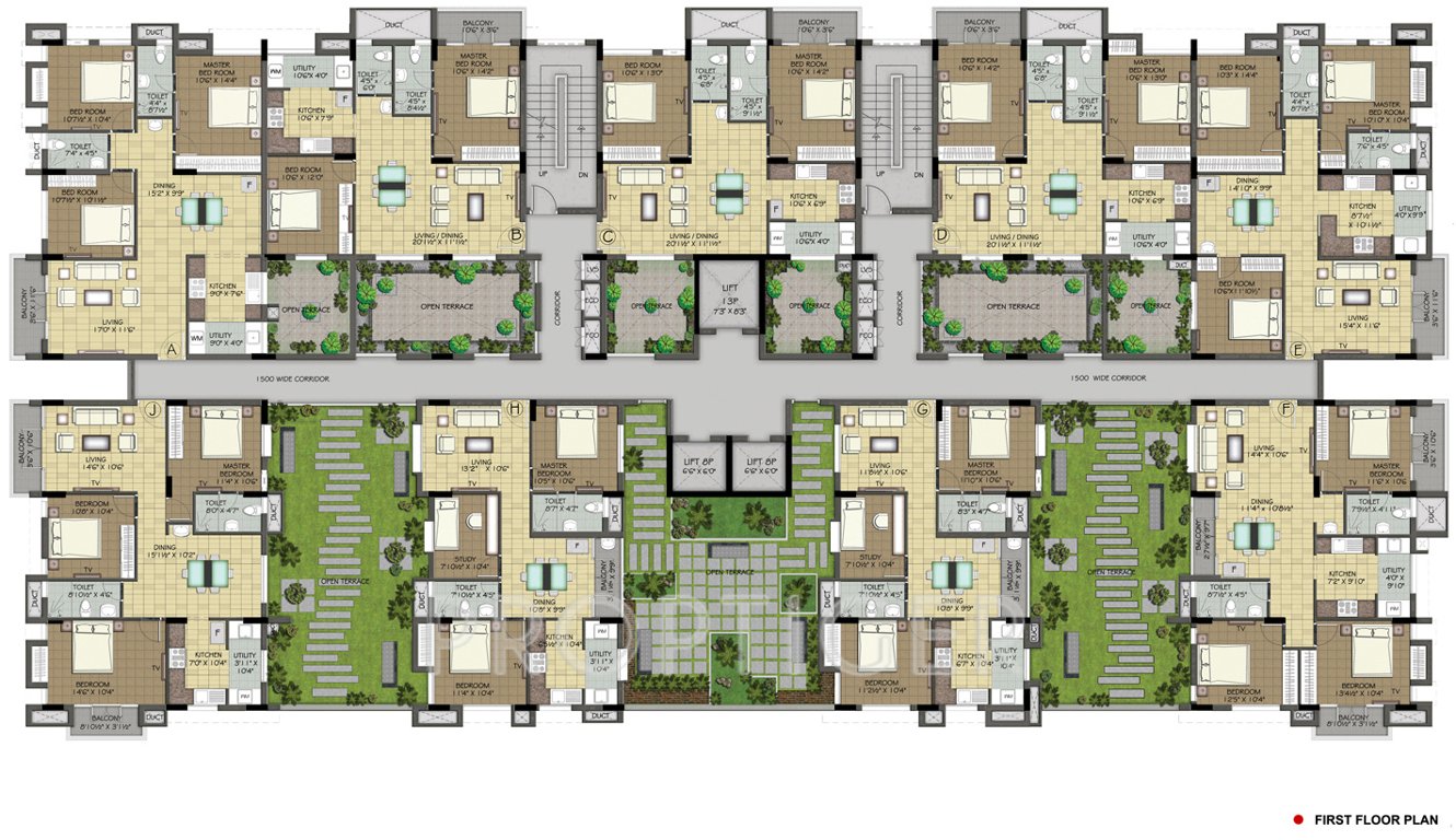 Images for Cluster Plan of Ramaniyam Real Estates Auroville