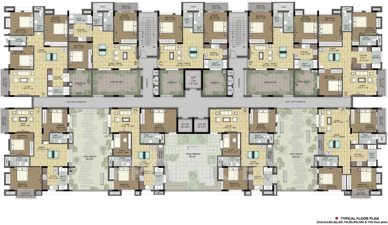 Images for Cluster Plan of Ramaniyam Real Estates Auroville