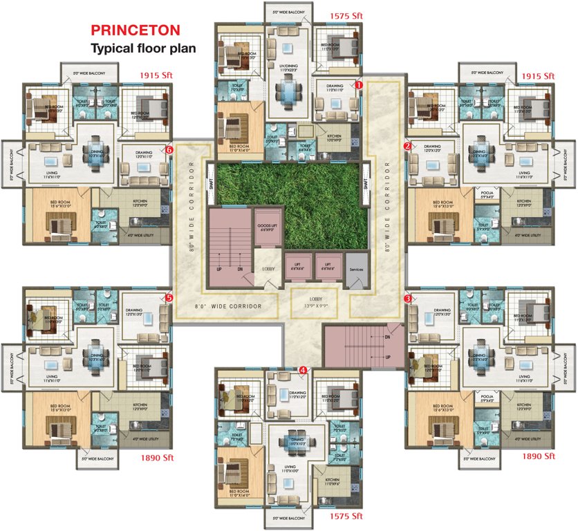 Images for Cluster Plan of Aditya Empress Towers