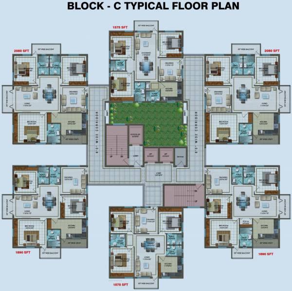 Images for Cluster Plan of Aditya Empress Towers