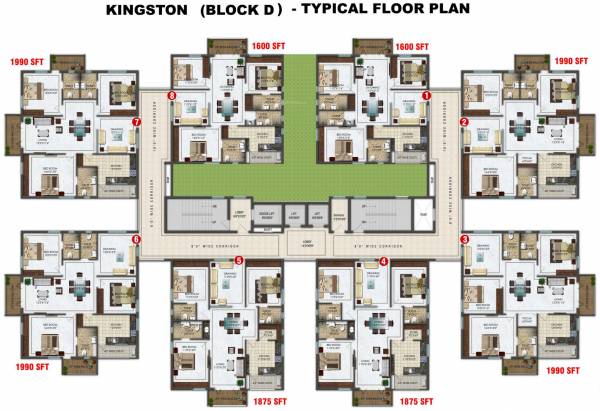 Images for Cluster Plan of Aditya Empress Towers